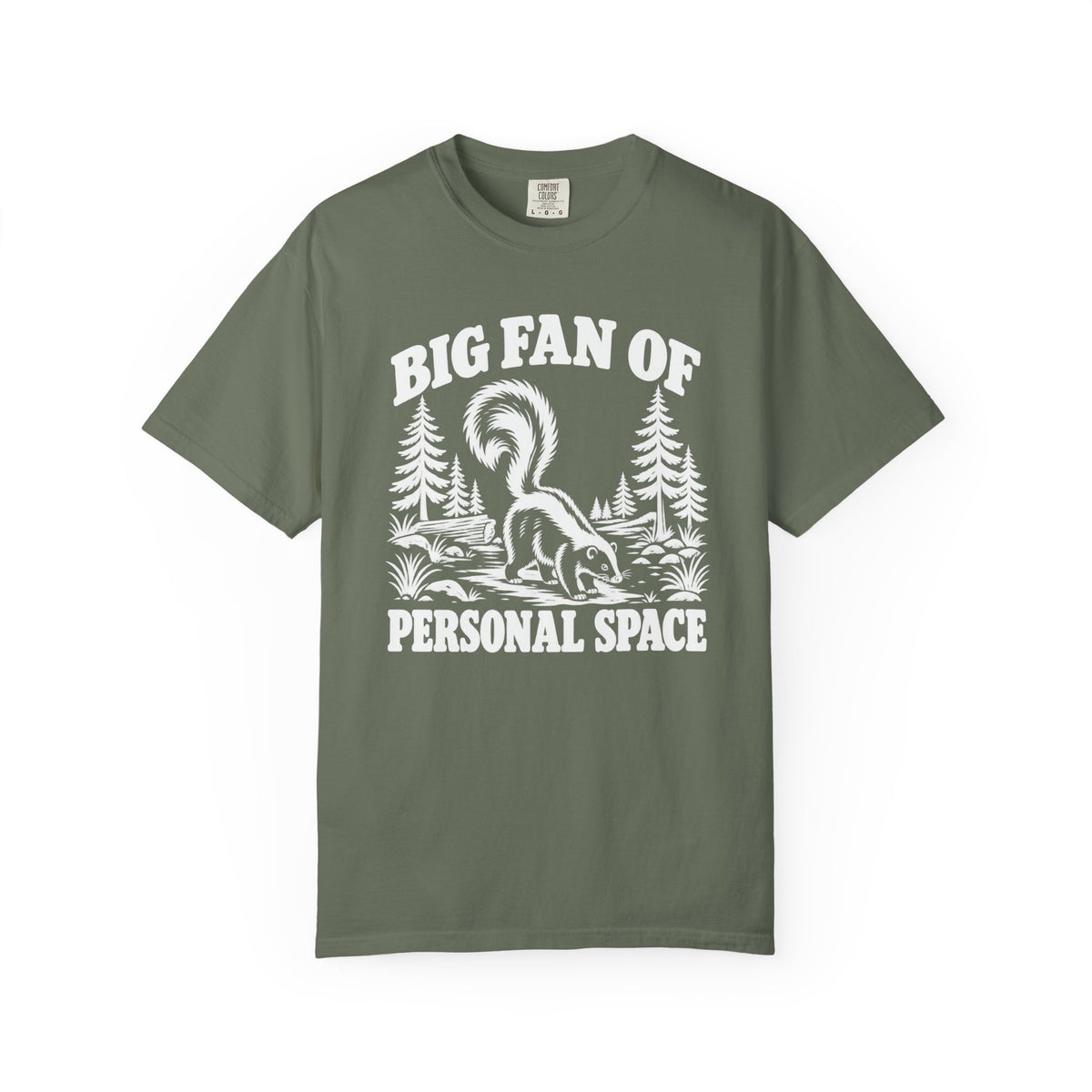 Big Fan Of Personal Space Skunk T-Shirt
