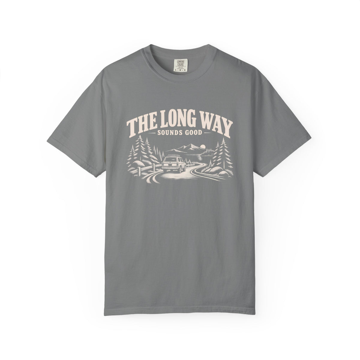 The Long Way Sounds Good Adventure T-Shirt