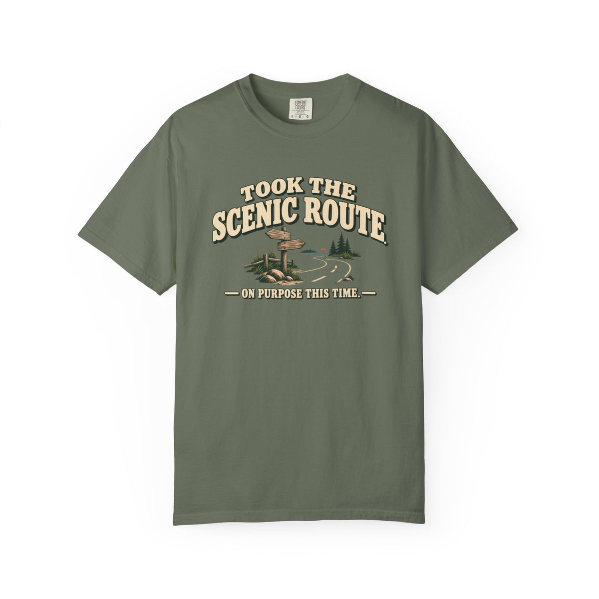Took The Scenic Route Outdoor T-Shirt