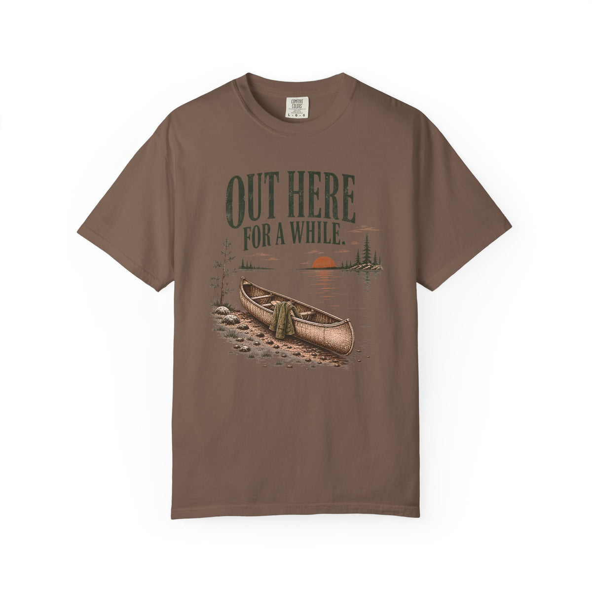 Out Here For A While Lake T-Shirt
