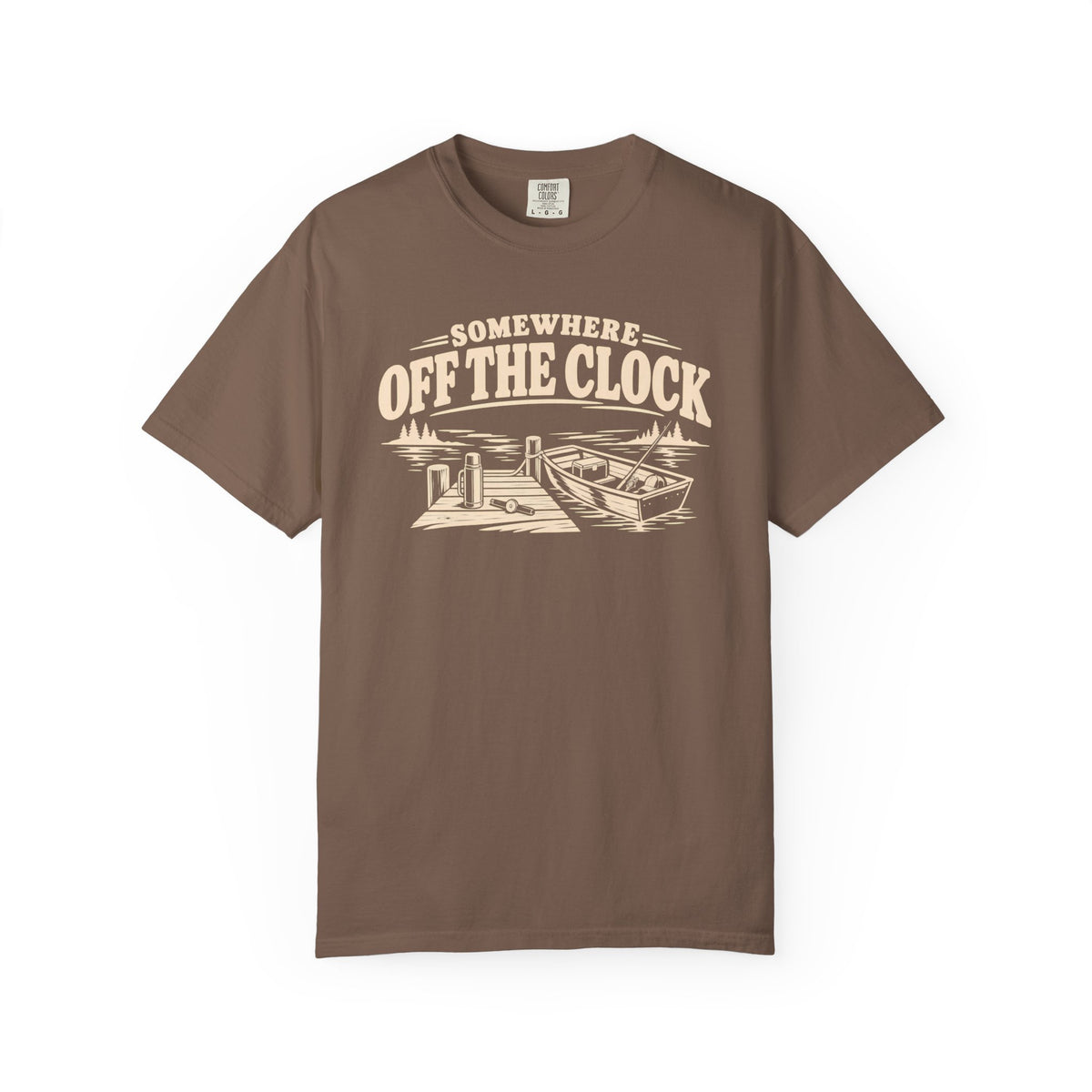 Somewhere Off The Clock Lake Life T-Shirt