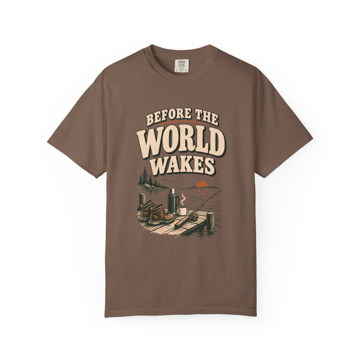 Before The World Wakes Fishing T-Shirt