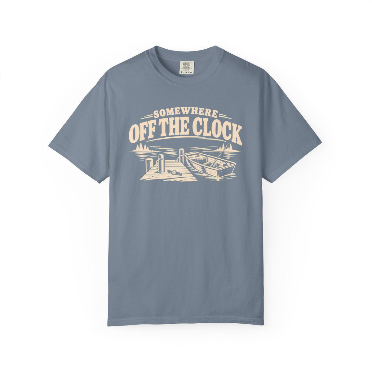 Somewhere Off The Clock Lake Life T-Shirt