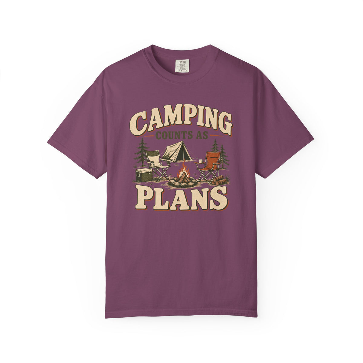Camping Counts As Plans T-Shirt