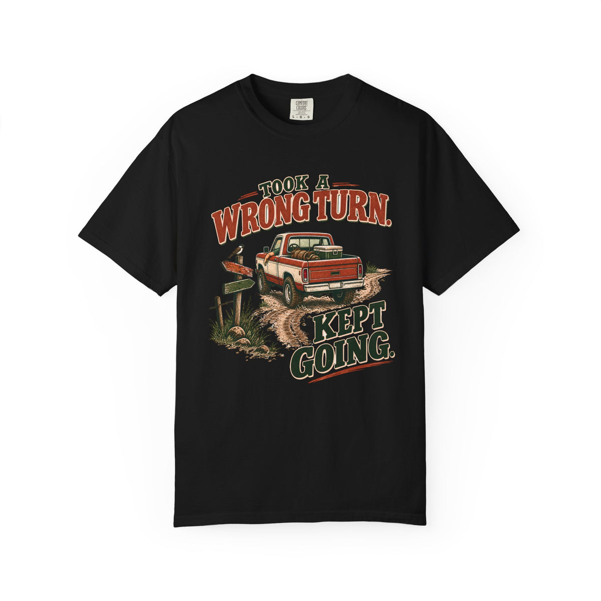 Took A Wrong Turn Adventure T-Shirt