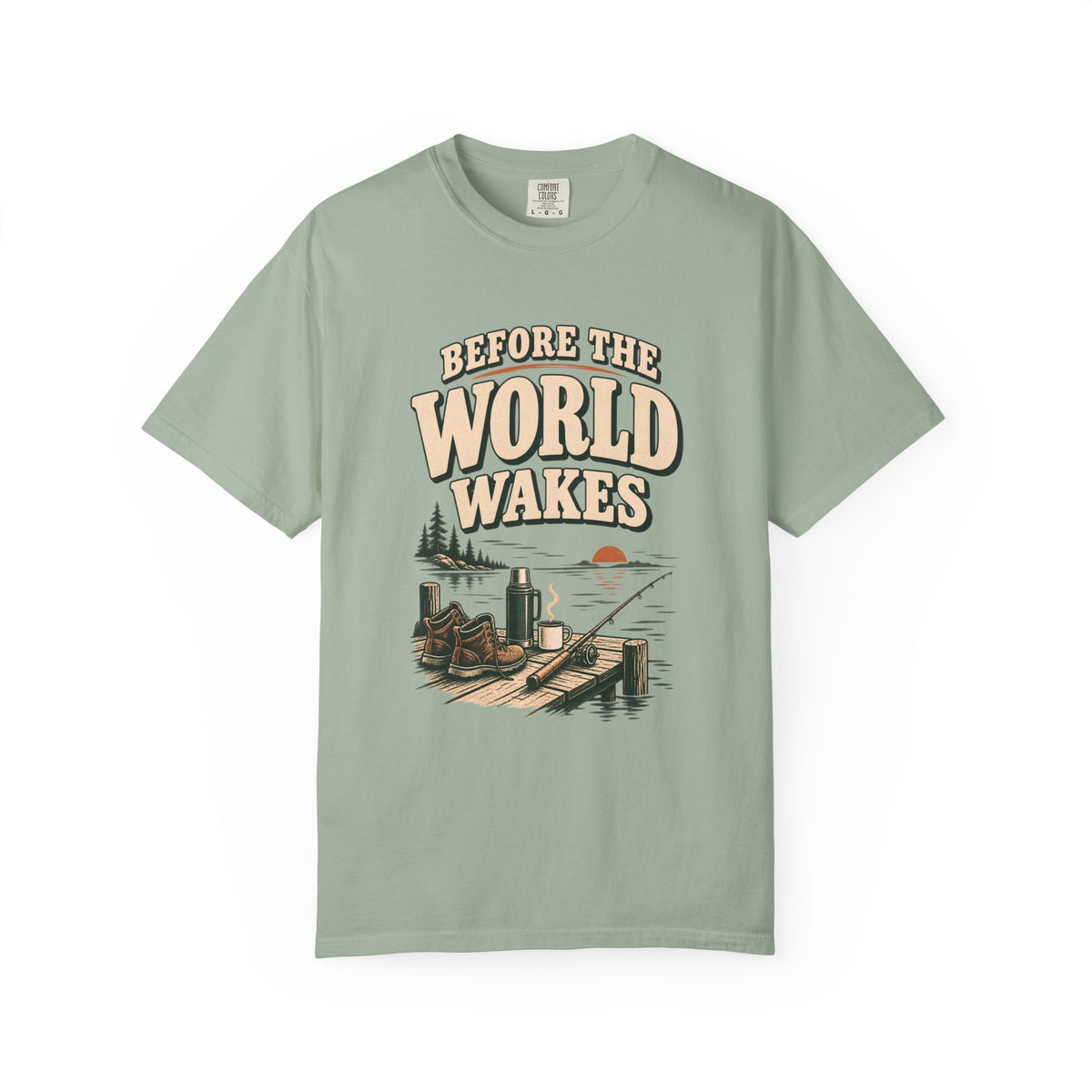 Before The World Wakes Fishing T-Shirt