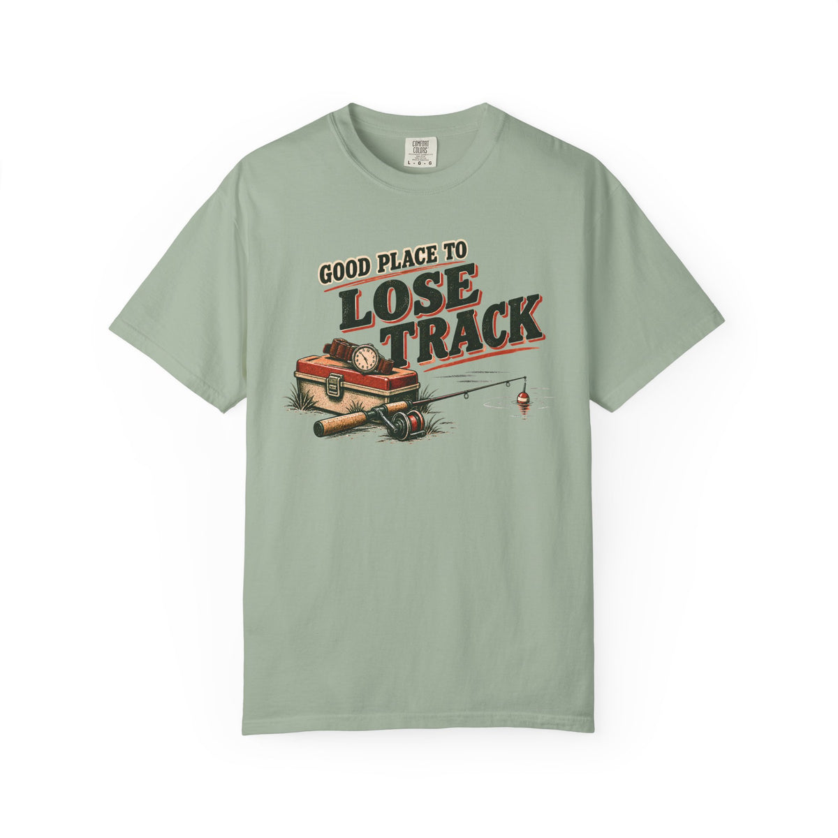 Good Place To Lose Track Fishing T-Shirt