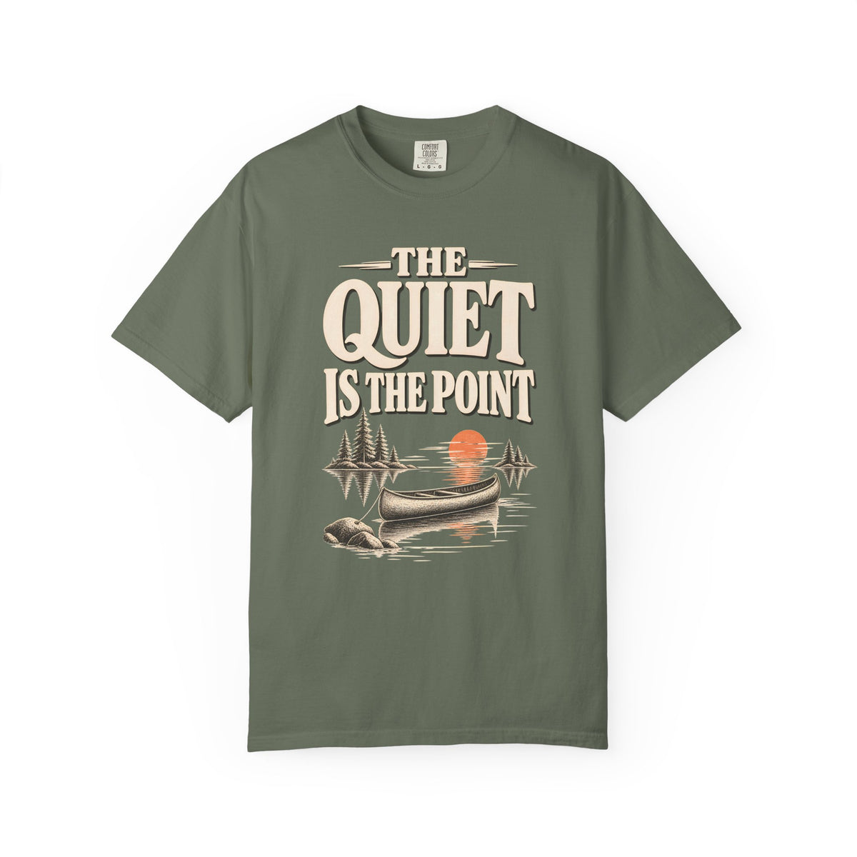 The Quiet Is The Point Lake Life T-Shirt