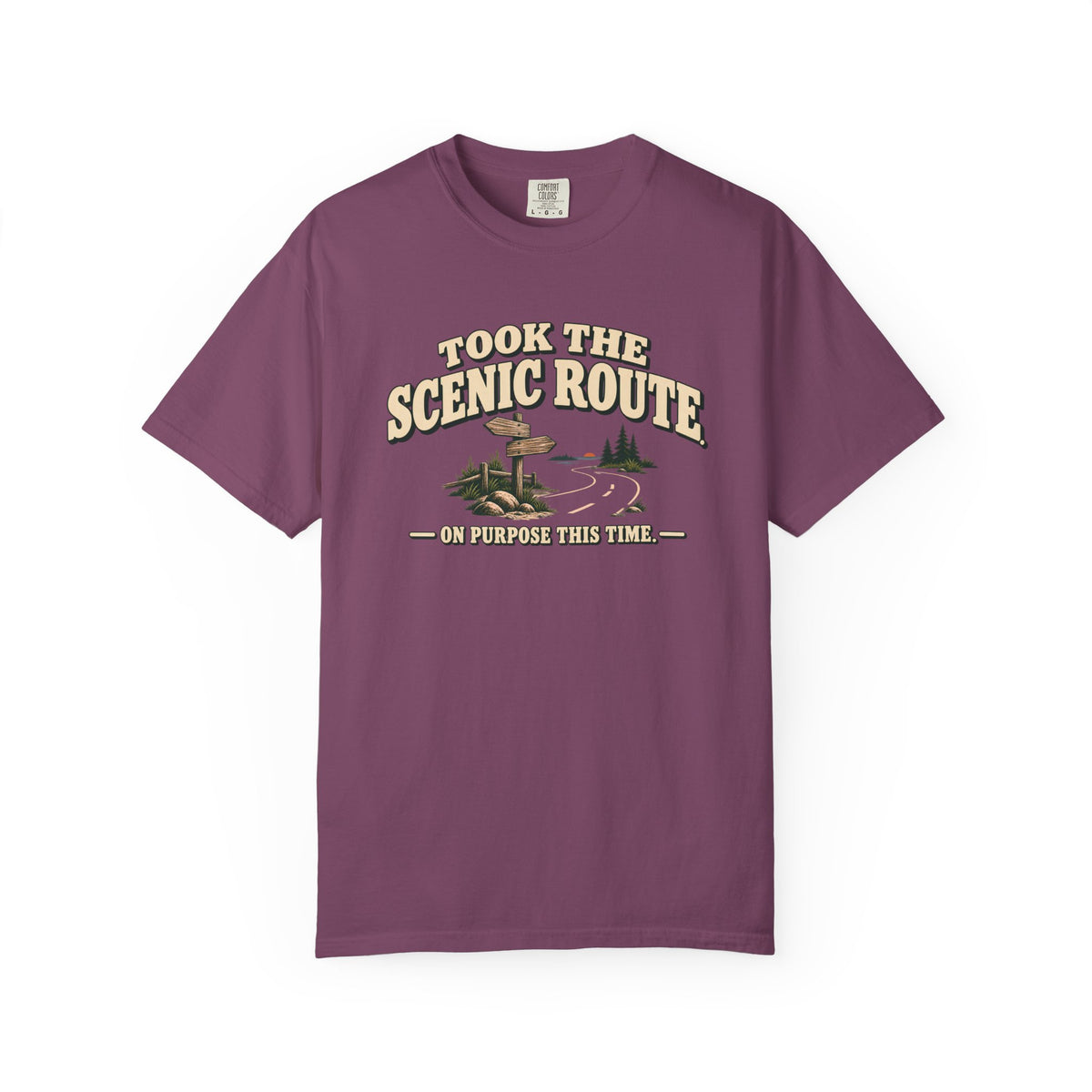 Took The Scenic Route Outdoor T-Shirt