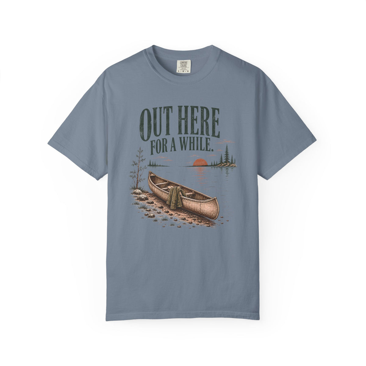 Out Here For A While Lake T-Shirt