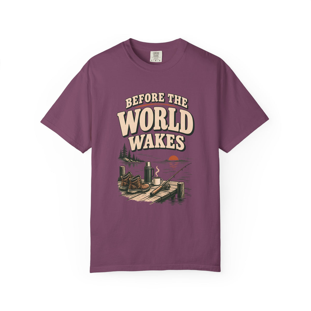 Before The World Wakes Fishing T-Shirt