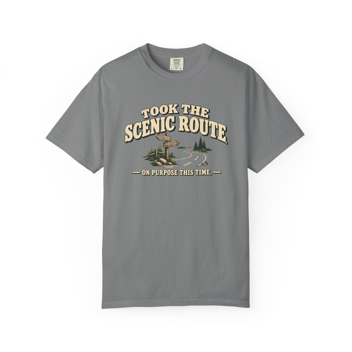 Took The Scenic Route Outdoor T-Shirt