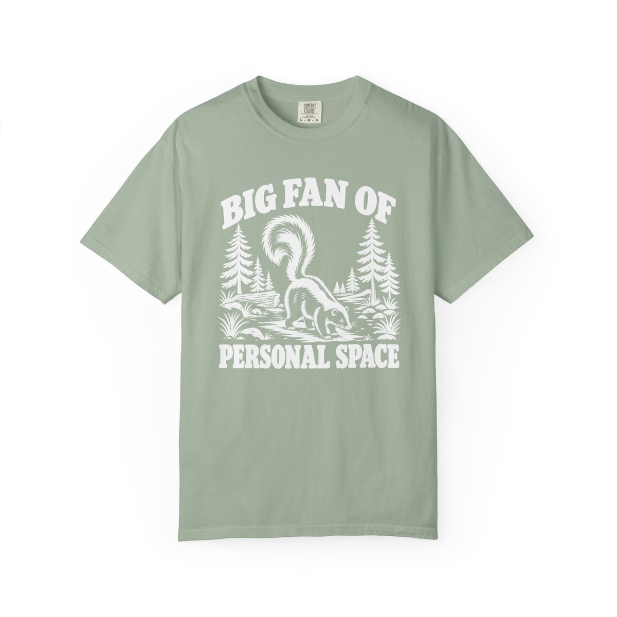Big Fan Of Personal Space Skunk T-Shirt