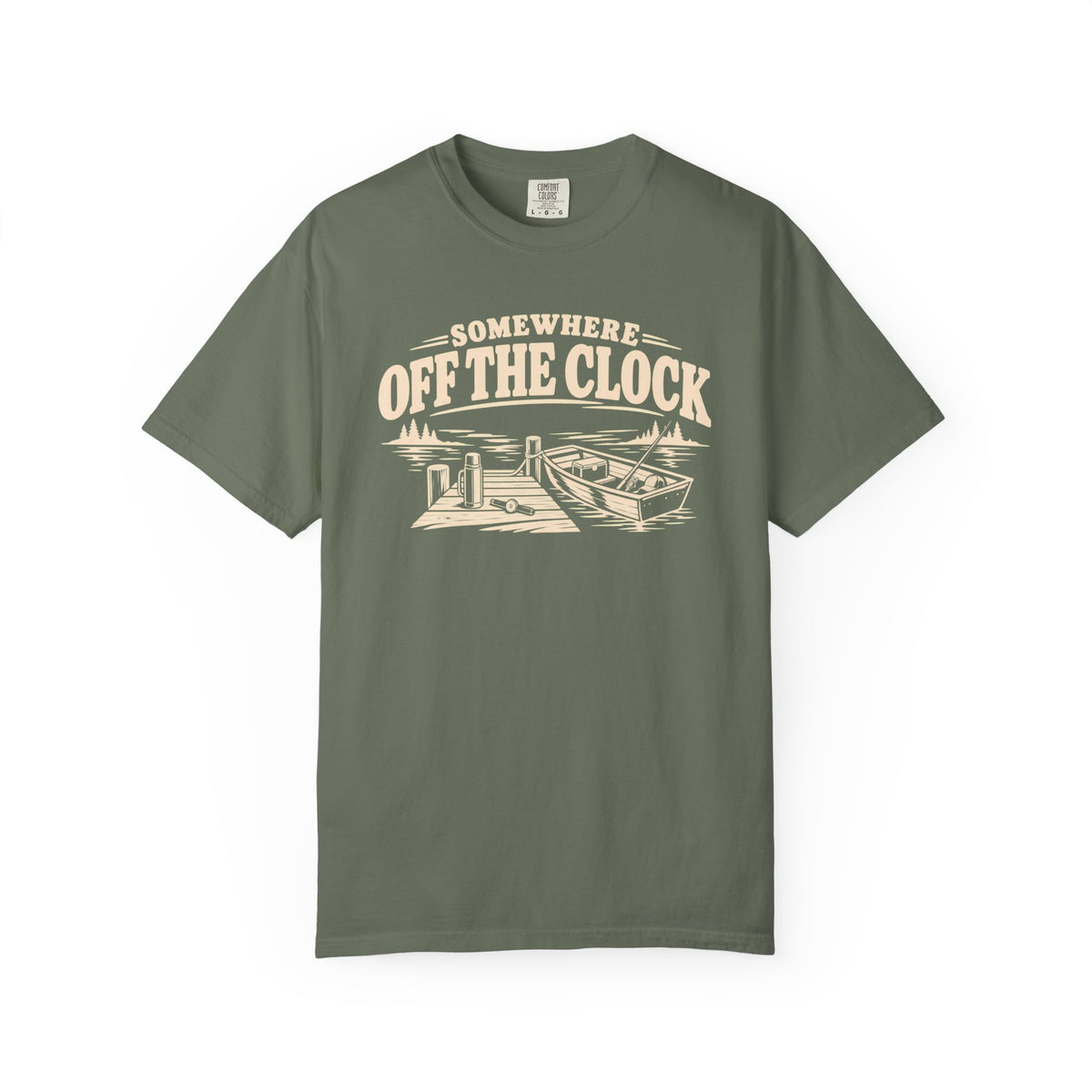 Somewhere Off The Clock Lake Life T-Shirt