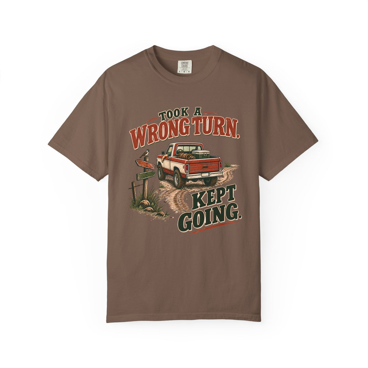 Took A Wrong Turn Adventure T-Shirt