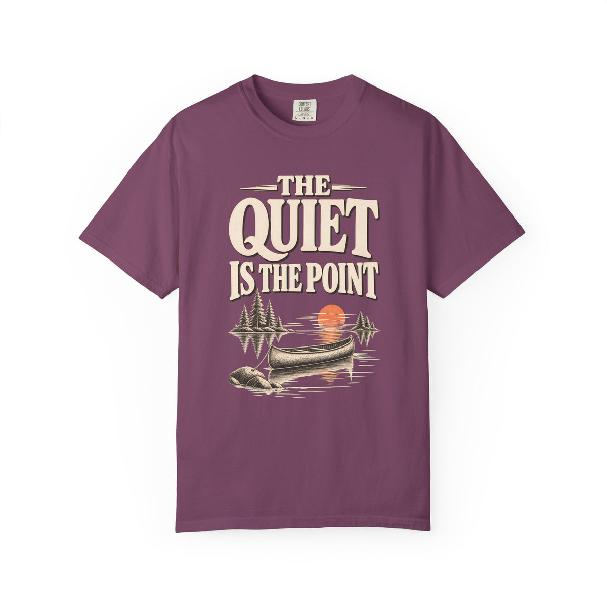 The Quiet Is The Point Lake Life T-Shirt