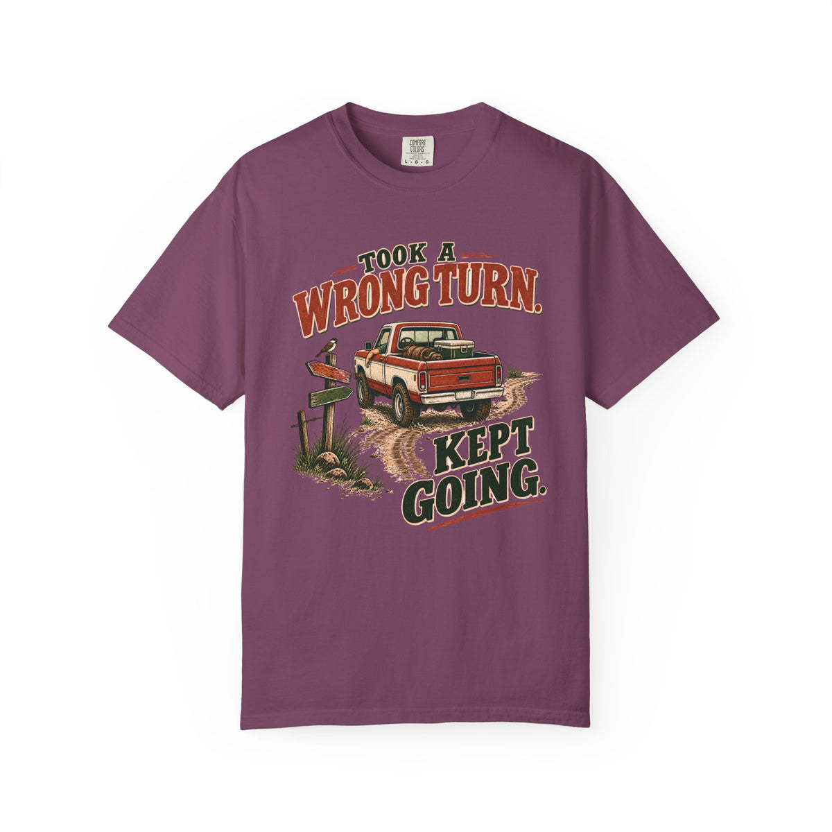 Took A Wrong Turn Adventure T-Shirt