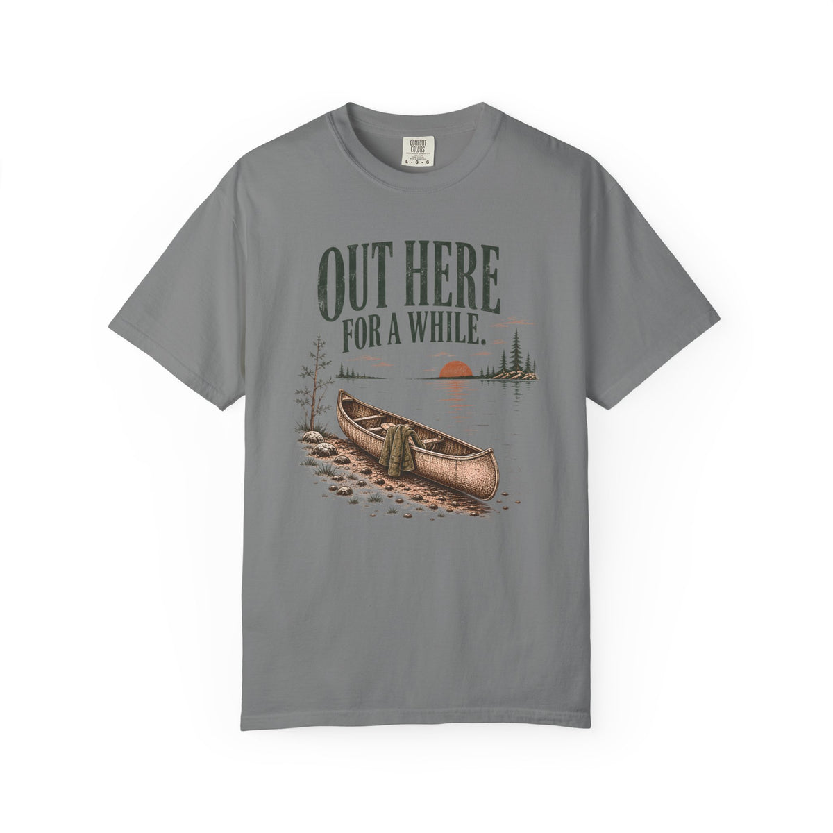 Out Here For A While Lake T-Shirt
