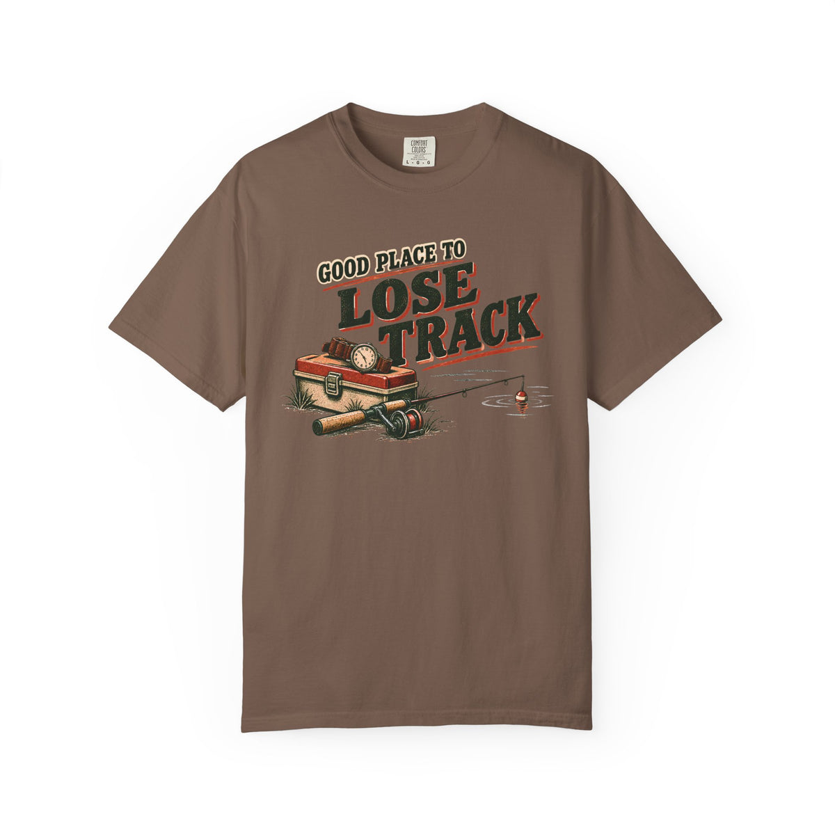 Good Place To Lose Track Fishing T-Shirt