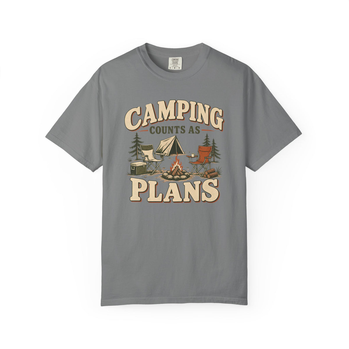 Camping Counts As Plans T-Shirt