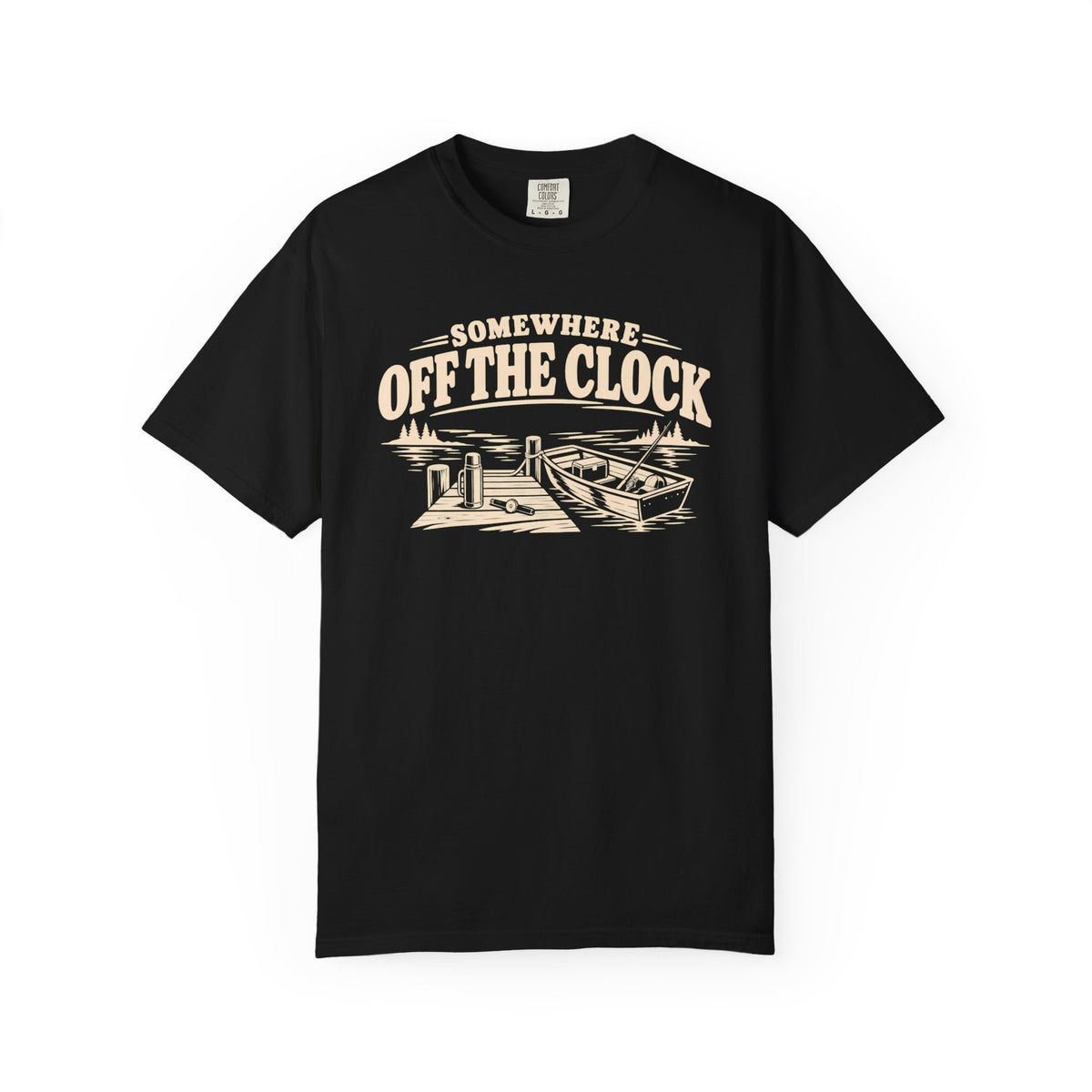 Somewhere Off The Clock Lake Life T-Shirt
