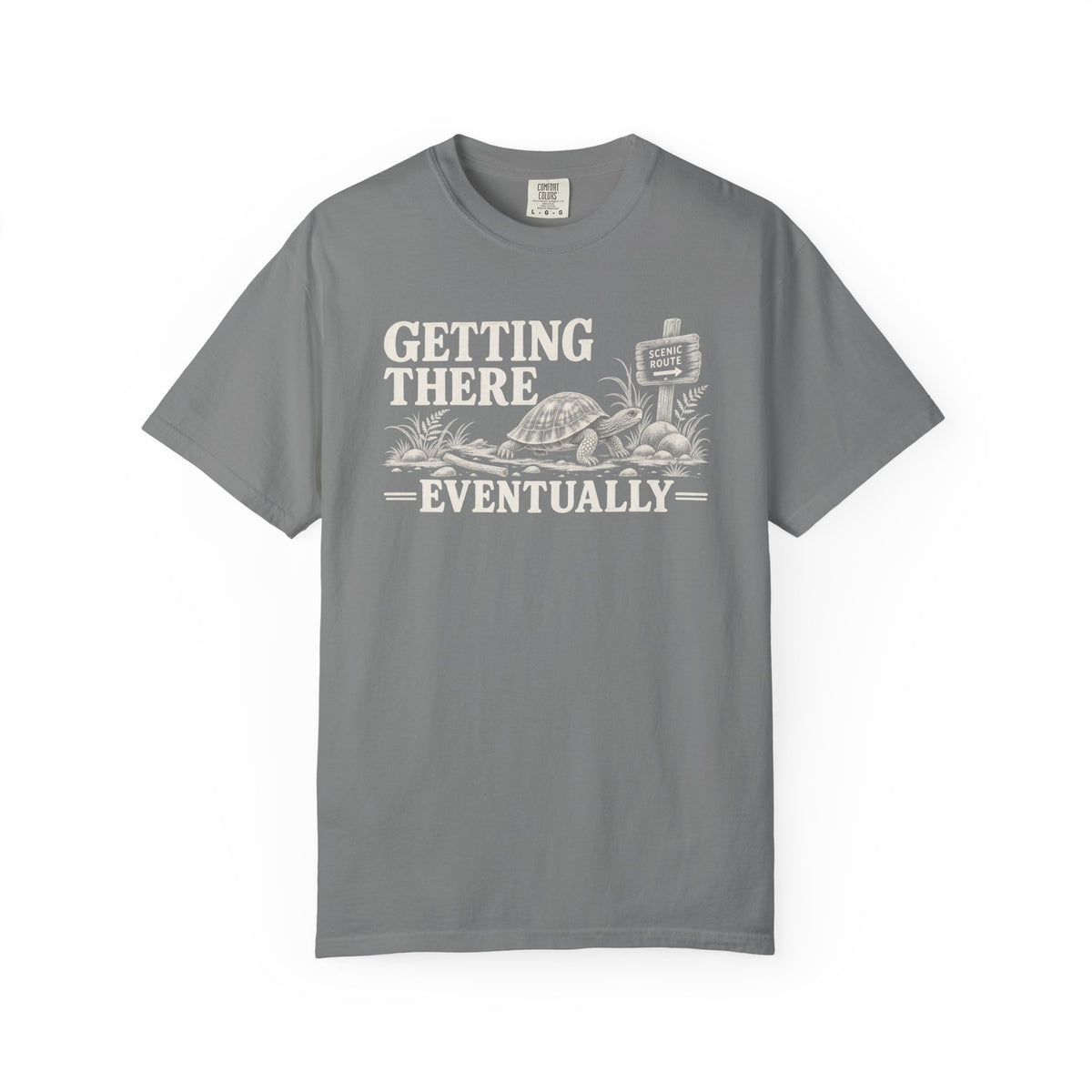 Getting There Eventually Turtle T-Shirt