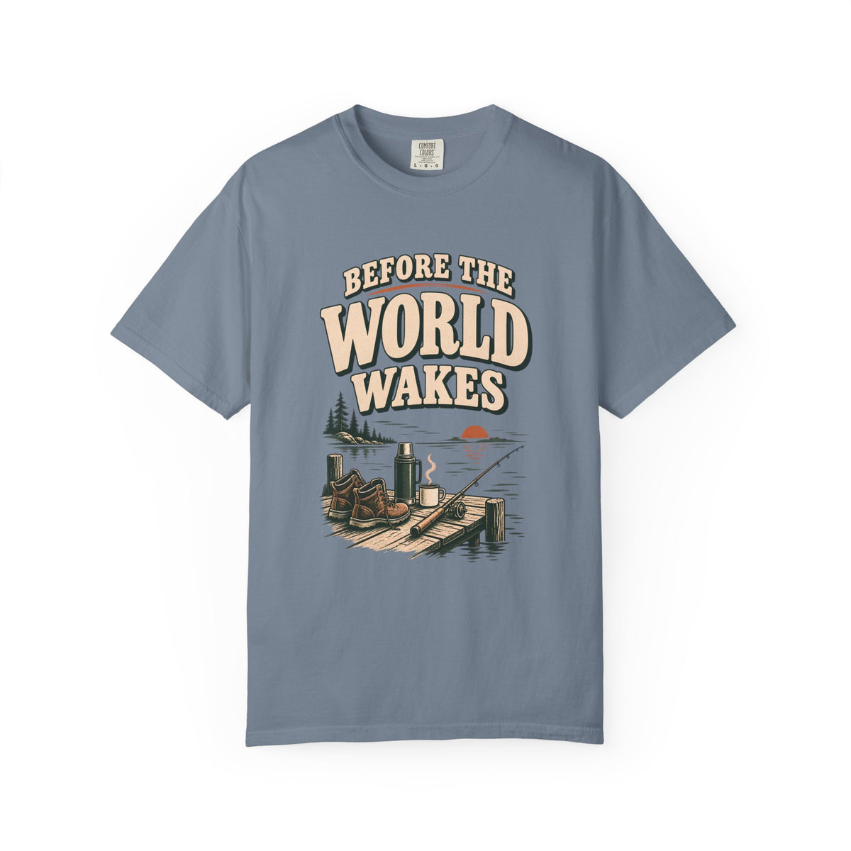 Before The World Wakes Fishing T-Shirt