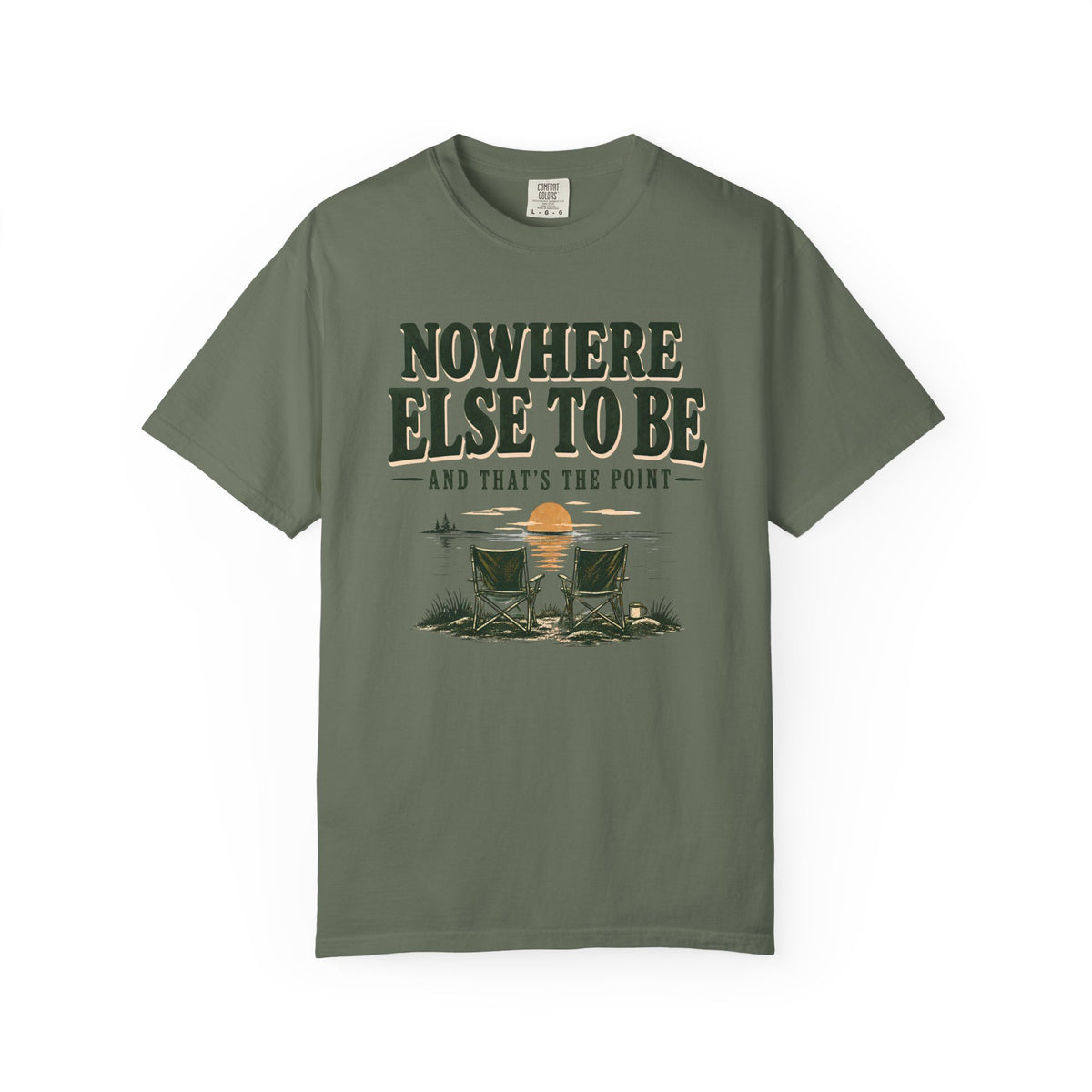 No Where Else To Be Lake Life T-Shirt