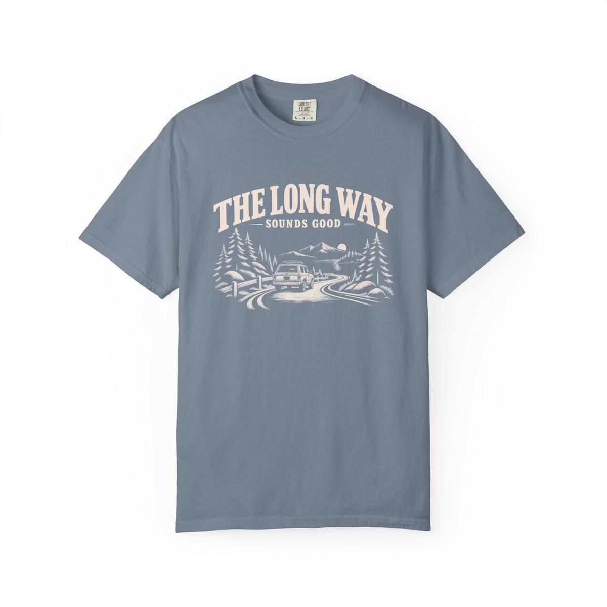 The Long Way Sounds Good Adventure T-Shirt