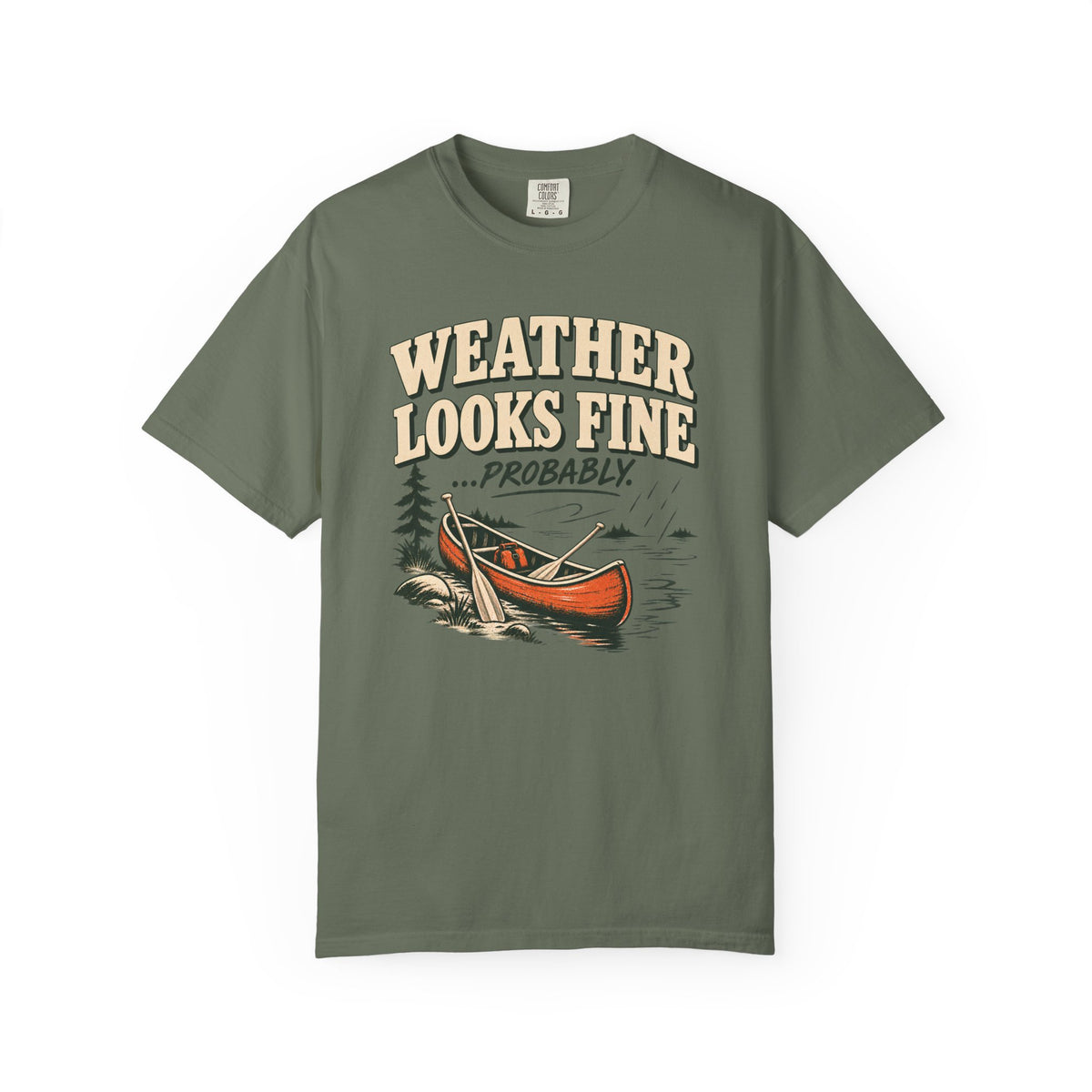 Weather Looks Fine Lake T-Shirt