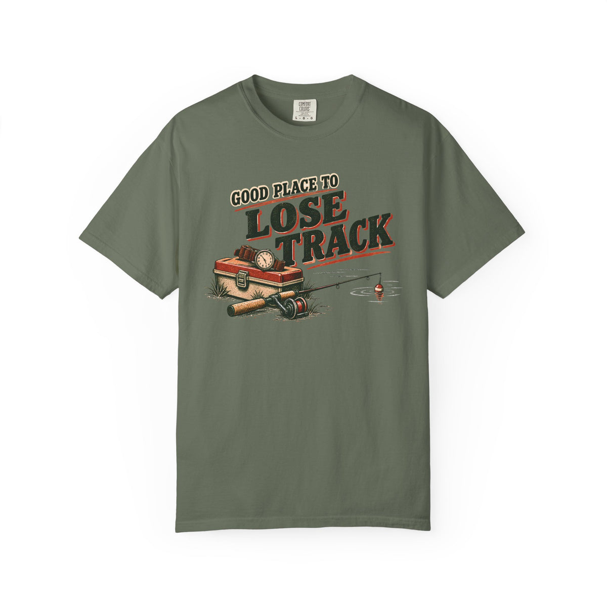 Good Place To Lose Track Fishing T-Shirt