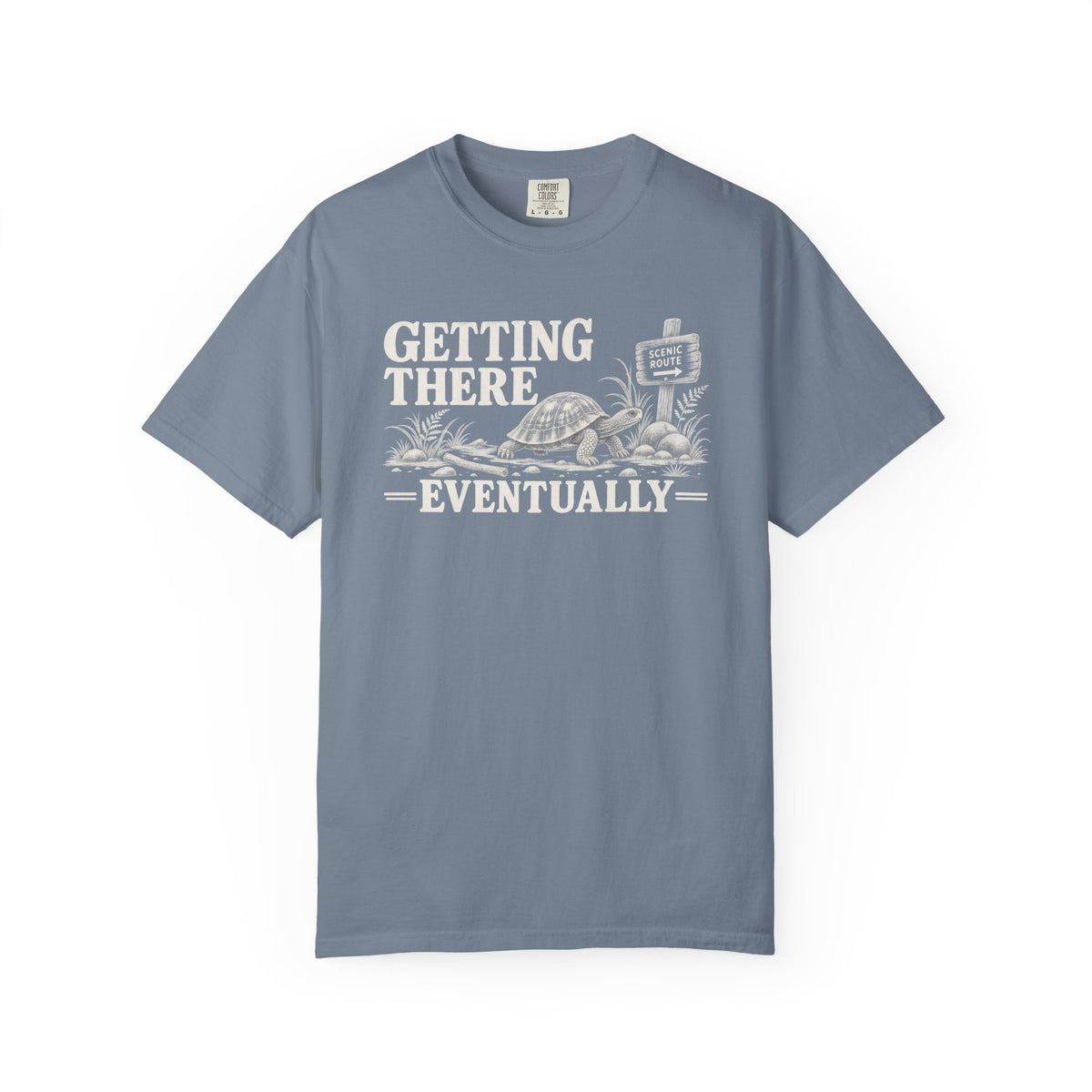 Getting There Eventually Turtle T-Shirt