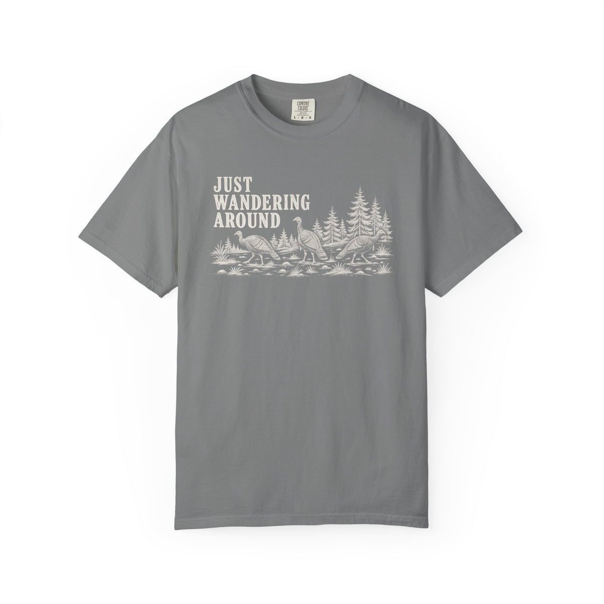 Just Wandering Around Wild Turkeys T-Shirt