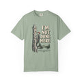I'm Not Done Here Woodpecker T-Shirt