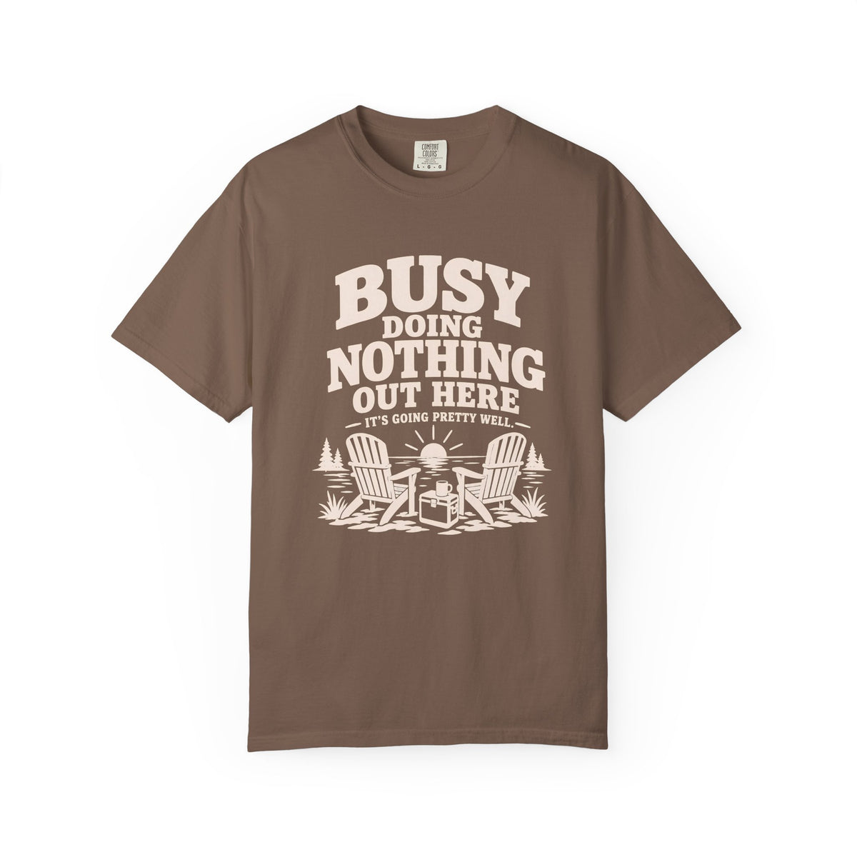 Busy Doing Nothing Lake Life T-Shirt