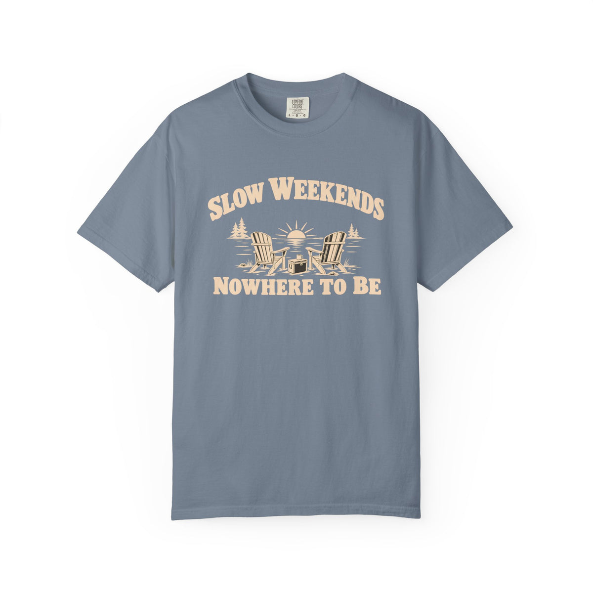 Slow Weekends Lake Sunset T-Shirt