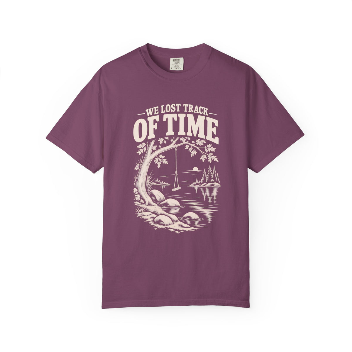 We Lost Track Of Time Lake Life T-Shirt