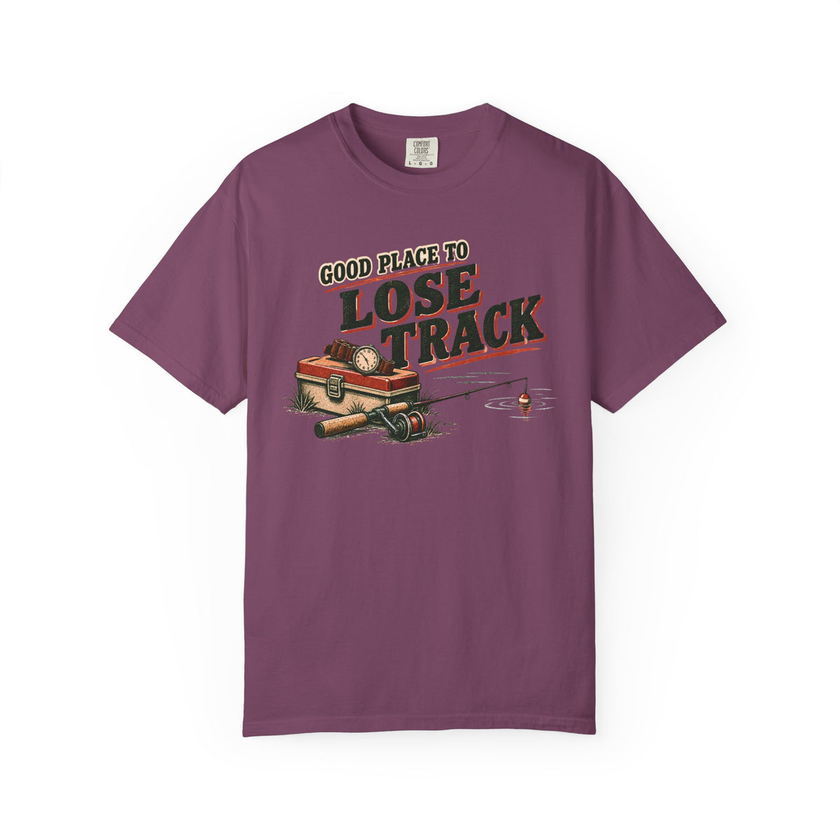 Good Place To Lose Track Fishing T-Shirt