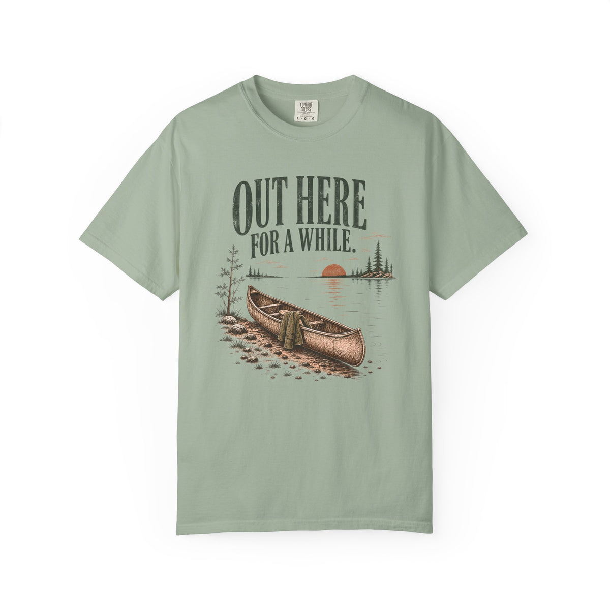 Out Here For A While Lake T-Shirt