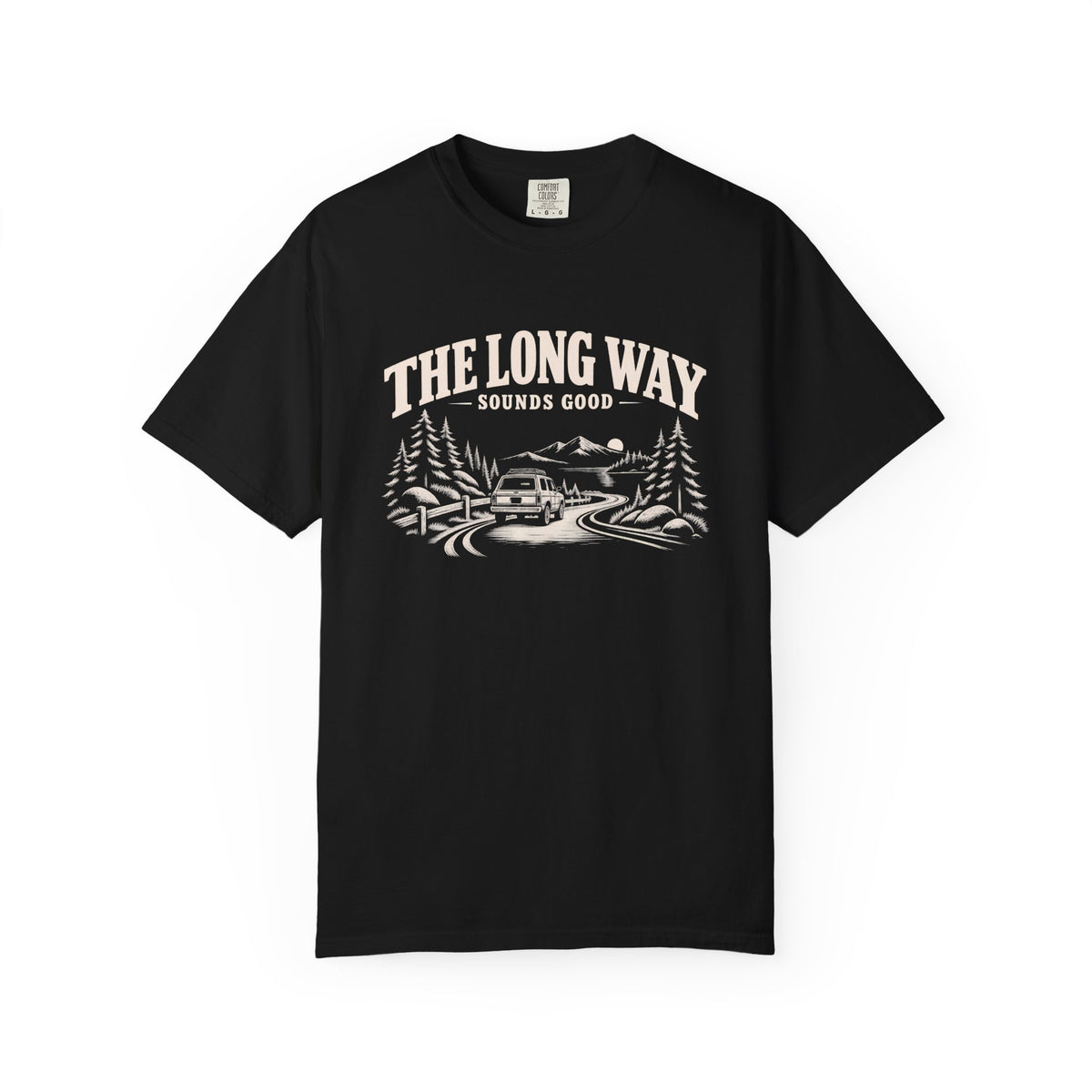 The Long Way Sounds Good Adventure T-Shirt