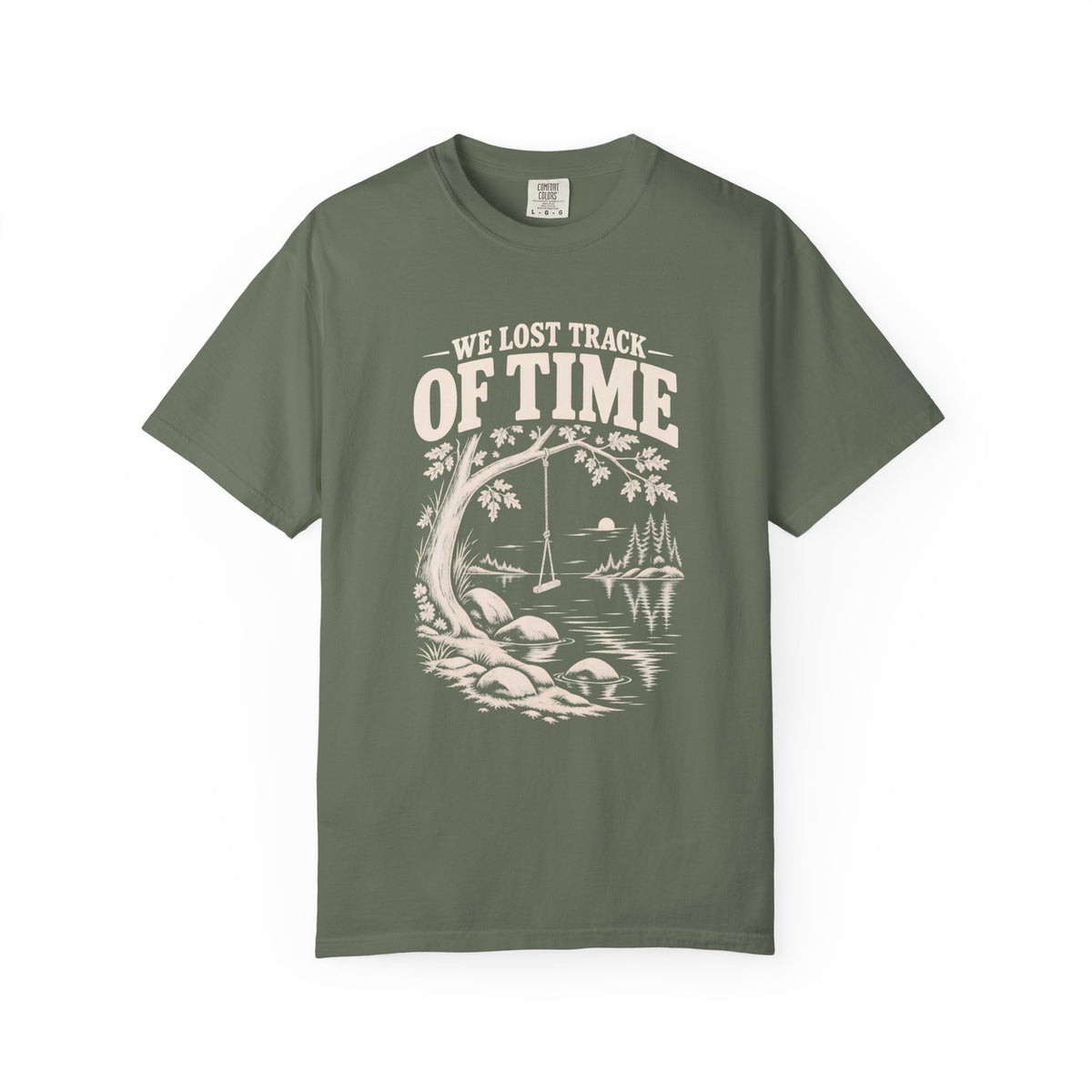 We Lost Track Of Time Lake Life T-Shirt