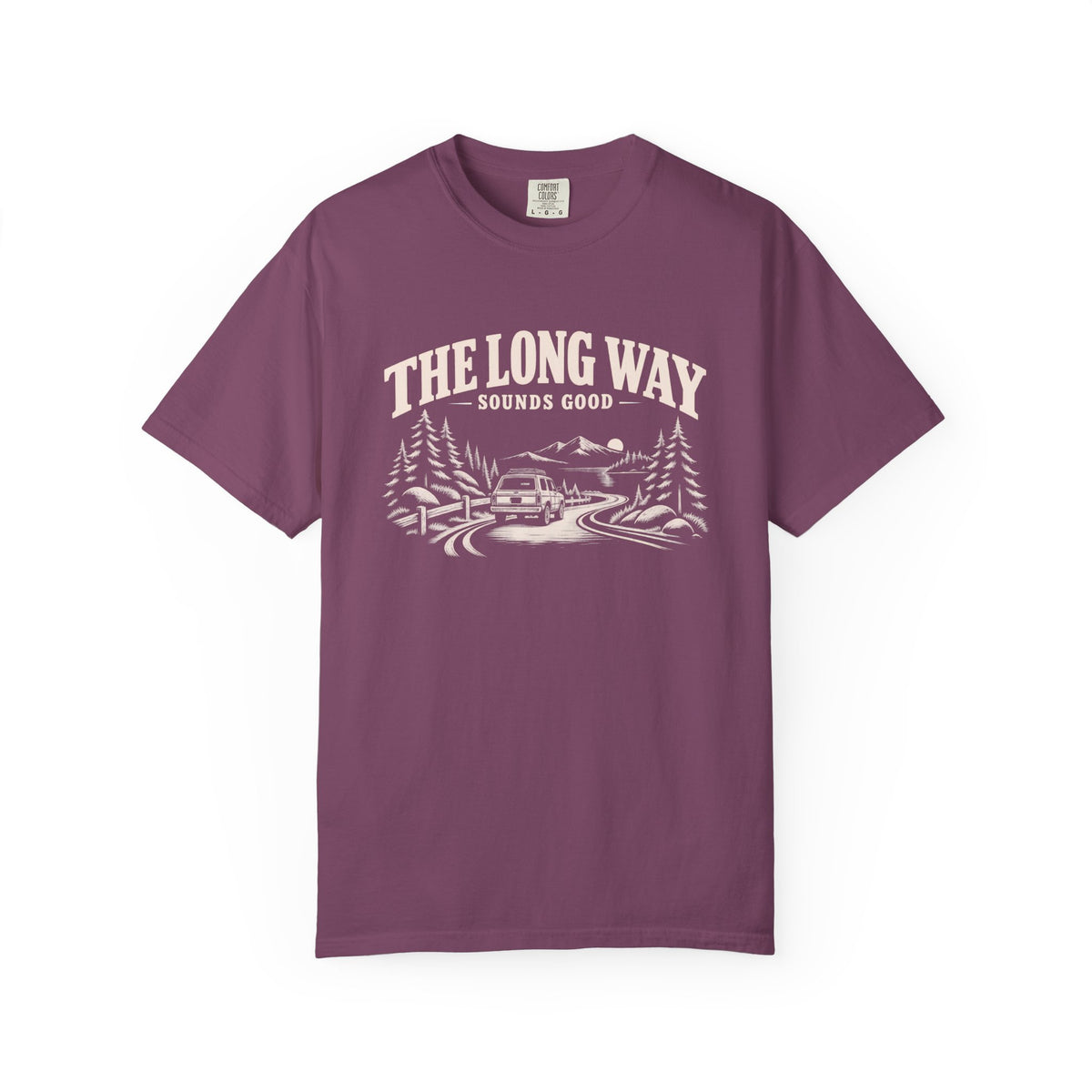 The Long Way Sounds Good Adventure T-Shirt