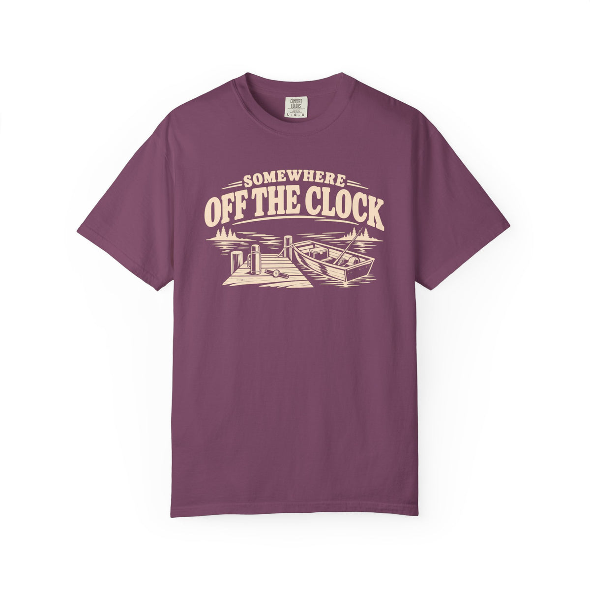 Somewhere Off The Clock Lake Life T-Shirt
