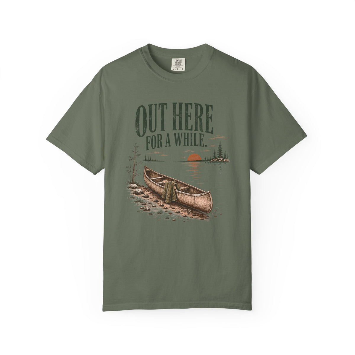 Out Here For A While Lake T-Shirt