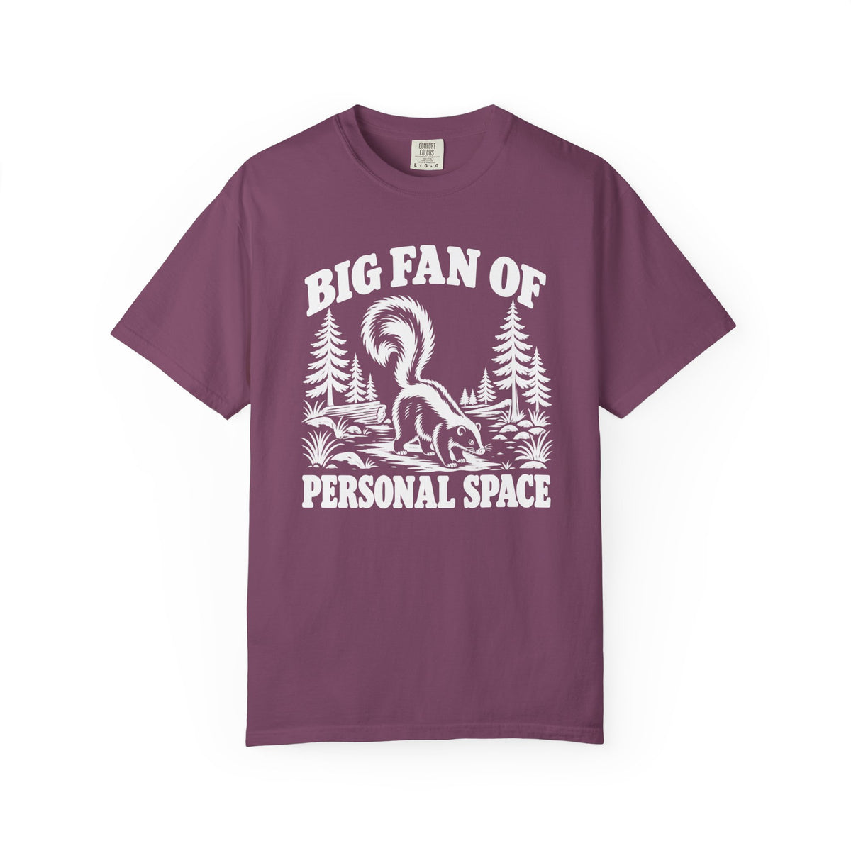 Big Fan Of Personal Space Skunk T-Shirt