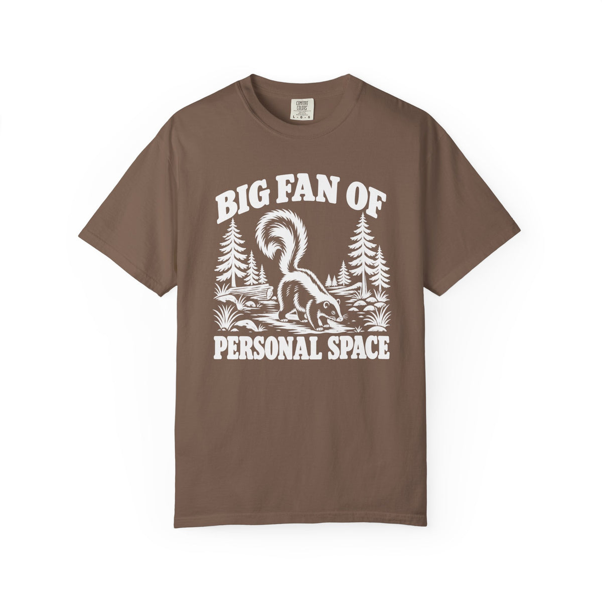 Big Fan Of Personal Space Skunk T-Shirt
