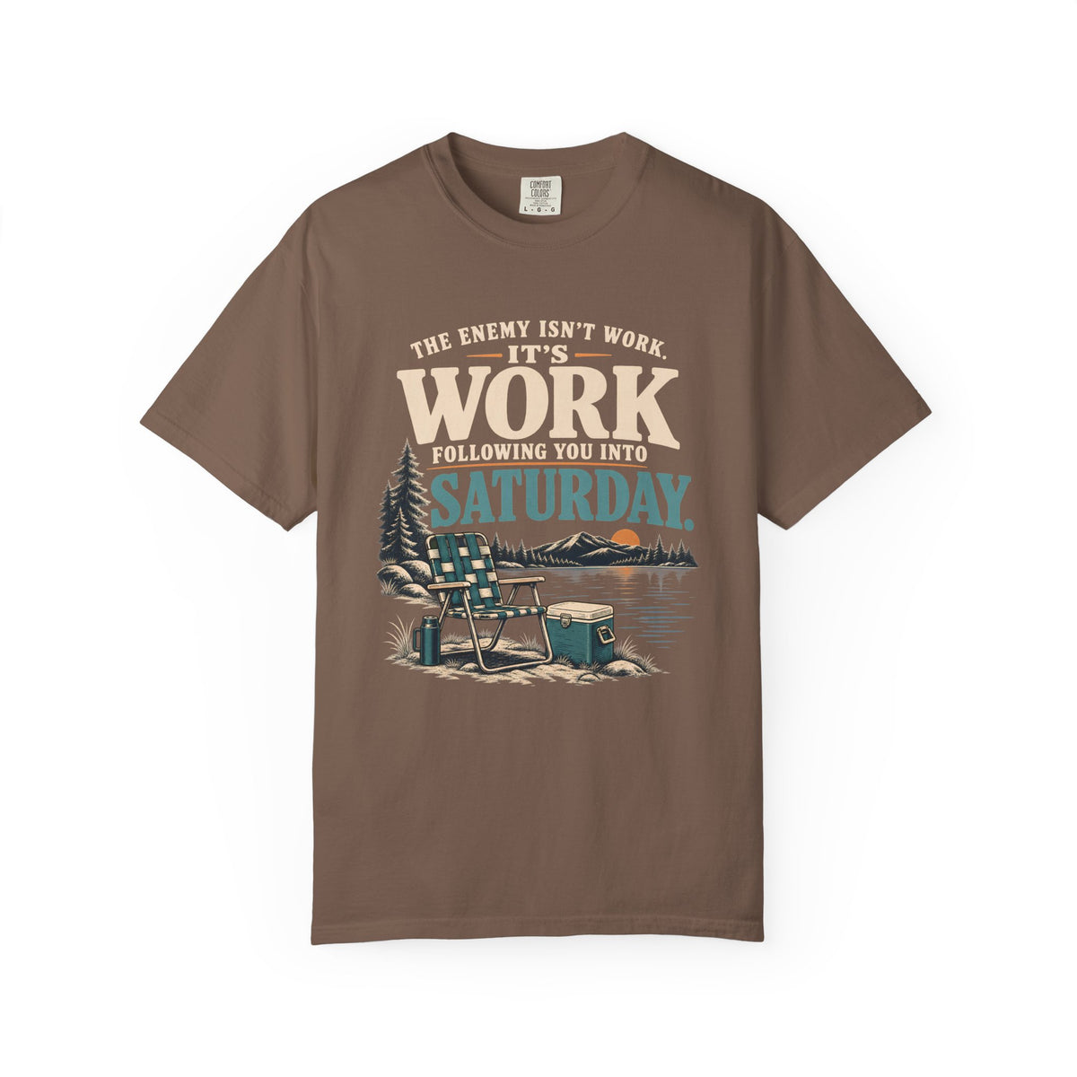 Vintage Lakeside Saturday Escape T-Shirt