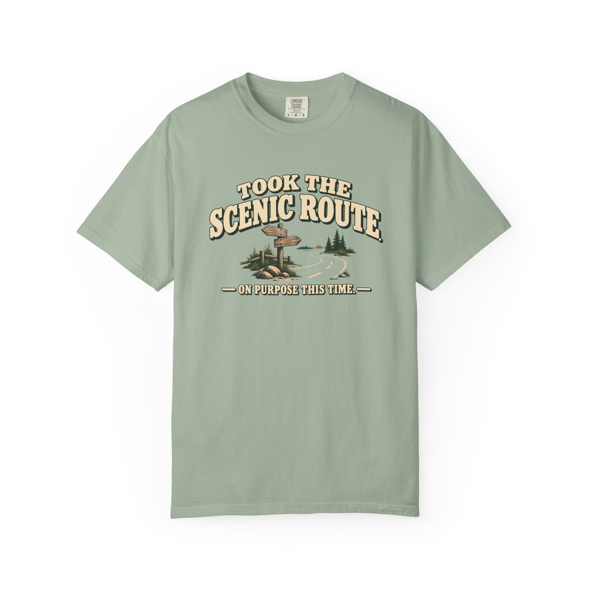 Took The Scenic Route Outdoor T-Shirt