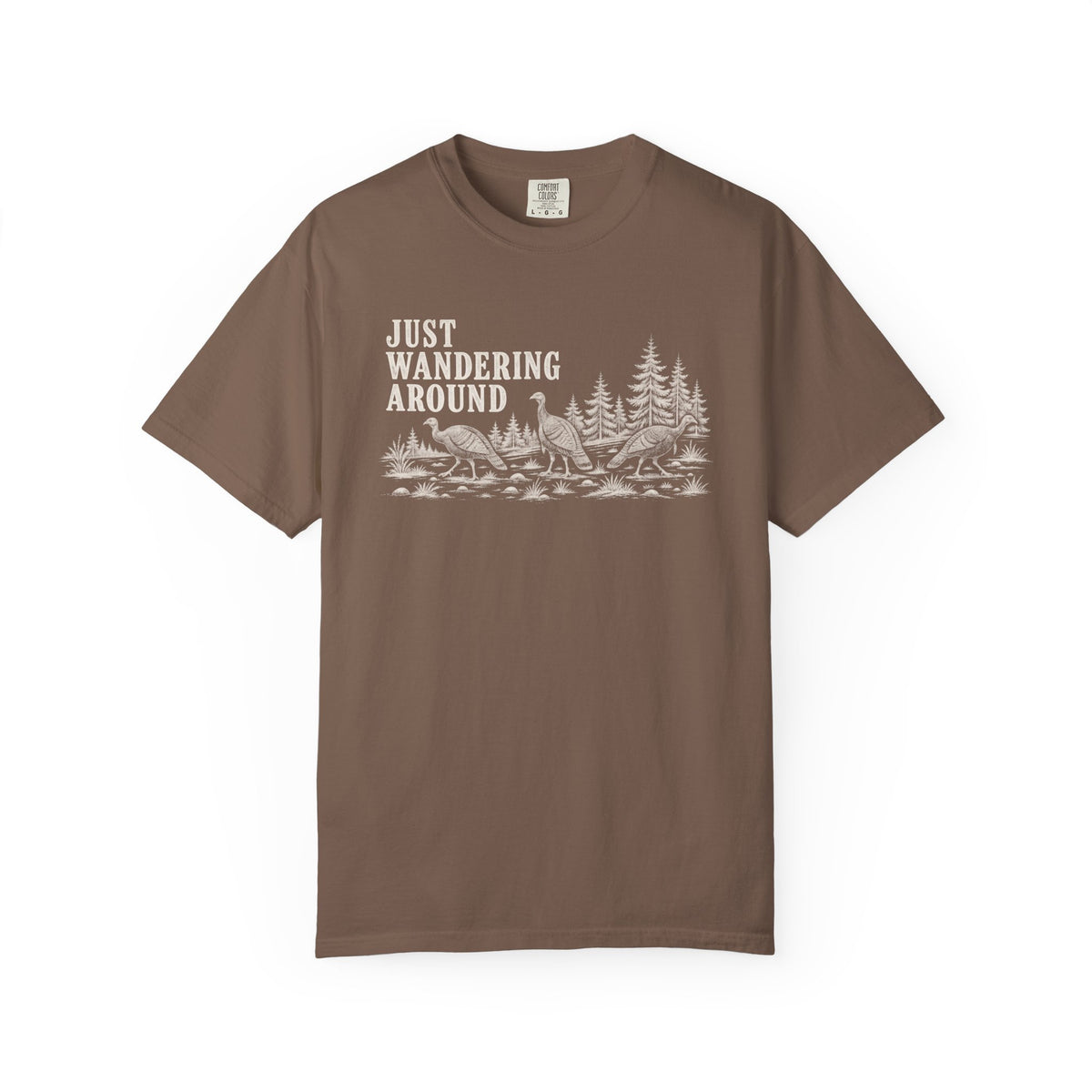 Just Wandering Around Wild Turkeys T-Shirt