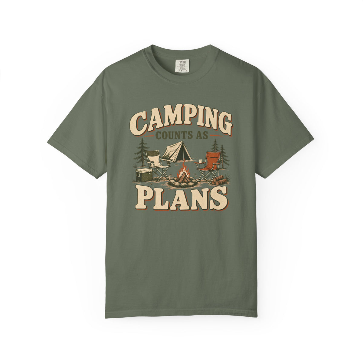 Camping Counts As Plans T-Shirt